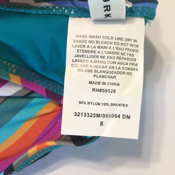 Trina Turk Louvre Underwire Bra Bikini Top Sizes 6 and 10 TOP ONLY - Picture 7 of 9